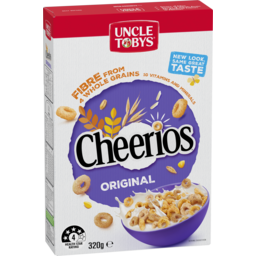 Photo of Uncle Tobys Cheerios Multigrain Breakfast Cereal 320g