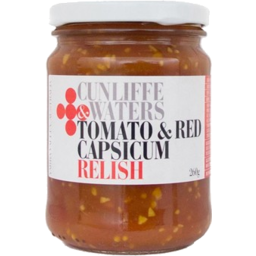Photo of Cunliffe Waters Tomato Caps Relish 260g