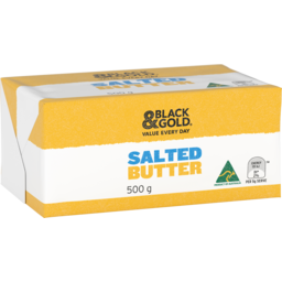 Photo of Black & Gold Butter PAT Salted 500g