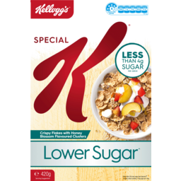 Photo of Kelloggs Special K Lower Sugar Honey Blossom Flavoured Crunchy Clusters 420g