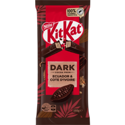 Photo of Nestle Kit Kat Chocolate Block Dark 160gm