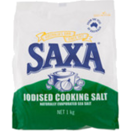Photo of Saxa® Iodised Cooking Salt 1kg 1kg