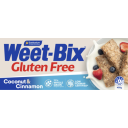 Photo of Sanitarium Weet Bix Gluten Free With Coconut & Rice Puffs With A Hint Of Cinnamon Flavour 400g