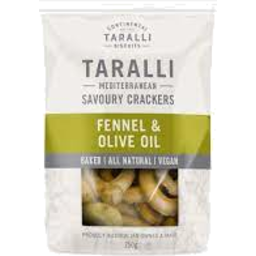 Photo of Continental Taralli Fennel & Olive Oil 250g