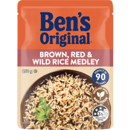 Photo of Bens Original Express Rice Medley Brown, Red & Wild 250g