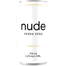Photo of Nude Vodka Soda Pineapple 24pk x 375ml