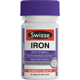 Photo of Swisse Ultiboost Iron Tablets 30 Pack