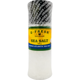 Photo of G Fresh Coarse Atlantic Sea Salt Grinder 100g