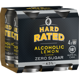 Photo of Hard Rated Zero Sugar - 4pack