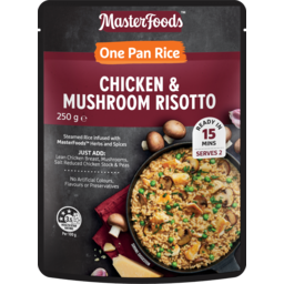 Photo of Masterfoods One Pan Rice Chicken & Mushroom Risotto 250g