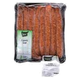 Photo of Beef Sausages Fresh Nicholsons