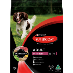 Photo of Purina Supercoat Adult With Beef Dry Dog Food