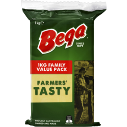 Photo of Bega Tasty Cheese Block 1kg