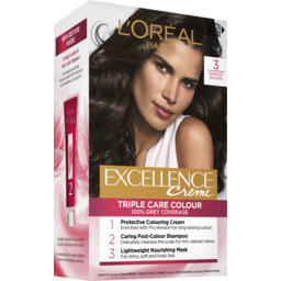 Photo of L'oréal Paris L'oréal Excellence Crème 3 Darkest Brown Hair Colour 