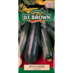 Photo of D.T.Brown Zucchini Greenskin Seeds