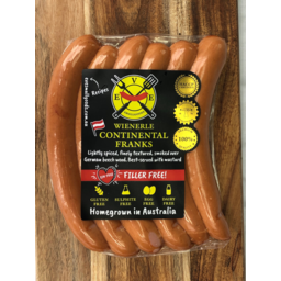 Photo of EVE SMALLGOODS Continental Franks 345g