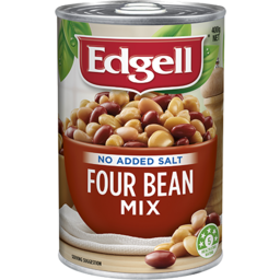 Photo of Edgell Four Bean Mix No Added Salt 400gm
