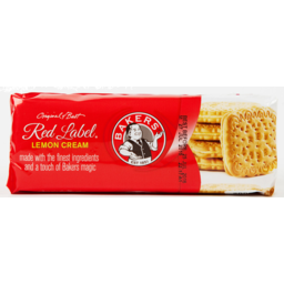 Photo of Bakers Red Label Lemon Cream Biscuits