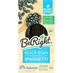 Photo of Be Right Spaghetti Black Bean 200g