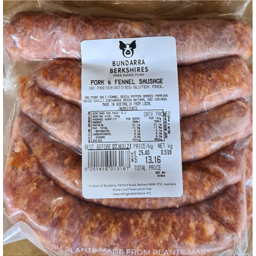 Photo of Bundarra Berkshires Sausages - Pork & Fennel 