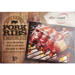 Photo of Ribs & Roast Slow Cooked Pork Ribs In Smokey BBQ Sauce