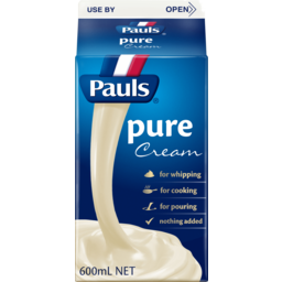 Photo of Pauls Pure Cream 600ml