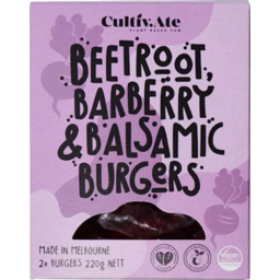 Photo of Cultiv.Ate Burgers Beetroot 220g