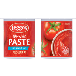 Photo of Leggo's Tomato Paste No Added Salt 2x140g