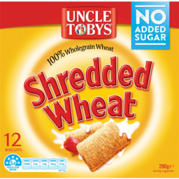 Photo of Uncle Toby's Shredded Wheat Breakfast Cereal 270gm