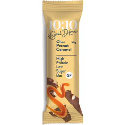 Photo of 10:10 Protein Snack Bar - Choc Peanut Caramel 38g