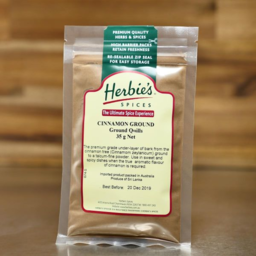 Photo of Herbies Cinnamon Quills Ground 35g