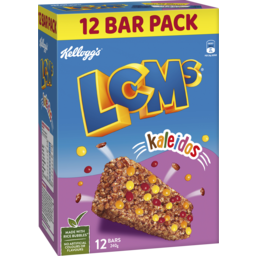 Photo of Kellogg's Lcms Kaleidos 12 Bar Pack 240g 240g