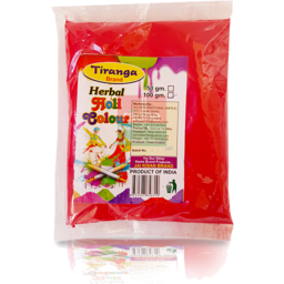 Photo of Tiranga Herbal Holi Colour 100gm - Purple / Red / Orange / Yellow / Green