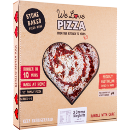 Photo of Welove Pizza Grmt 3cheese600gm