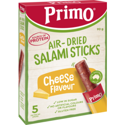 Photo of Primo Air-Dried Salami Sticks Cheese Flavour