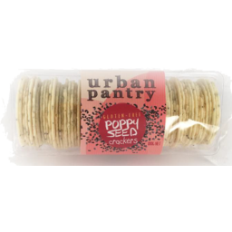 Photo of Urban Pantry Poppy Seed Crackers 100g