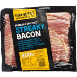 Photo of Grandpa's Streaky Bacon 800g