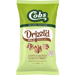 Photo of Cobs Natural Popcorn Drizzl'd Milk Chocolate