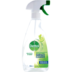 Photo of Dettol Anti Bacterial Surface Cleaner With Fresh Lime & Mint Spray 500ml