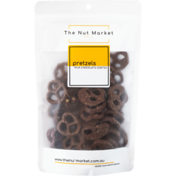 Photo of Nut Market Milk Chocolate Pretzels 200g