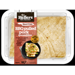 Photo of Hellers BBQ Pulled Pork Quesadillas 4 Pack