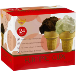 Photo of Altimate Fun Time Cups Ice Cream Cones 24s