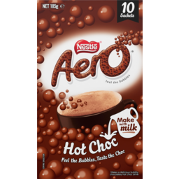 Photo of Nestle Aero Hot Choc Sachets 10 Pack 185g