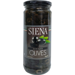 Photo of Siena Sliced Black Olives 420g