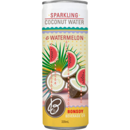 Photo of Bonsoy Sparkling Coconut Water Nat320ml