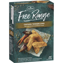 Photo of Ingham's Ingham’S Free Range Chicken Tenderloins Wholemeal And Quinoa