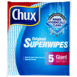 Photo of Chux Original Superwipes Giant 5 Pack 