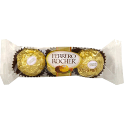 Photo of Ferrero Rocher Choc 3pk 37.5gm