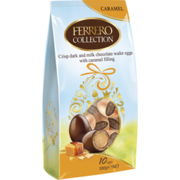 Photo of Ferrero Collection Easter Eggs Dark And Milk Chocolate And Caramel 10 Pack ()