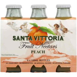 Photo of Santa Vittoria Fruit Nectar Peach 6pk